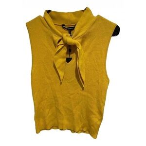 BCBGMAXAZRIA YELLOW TOP